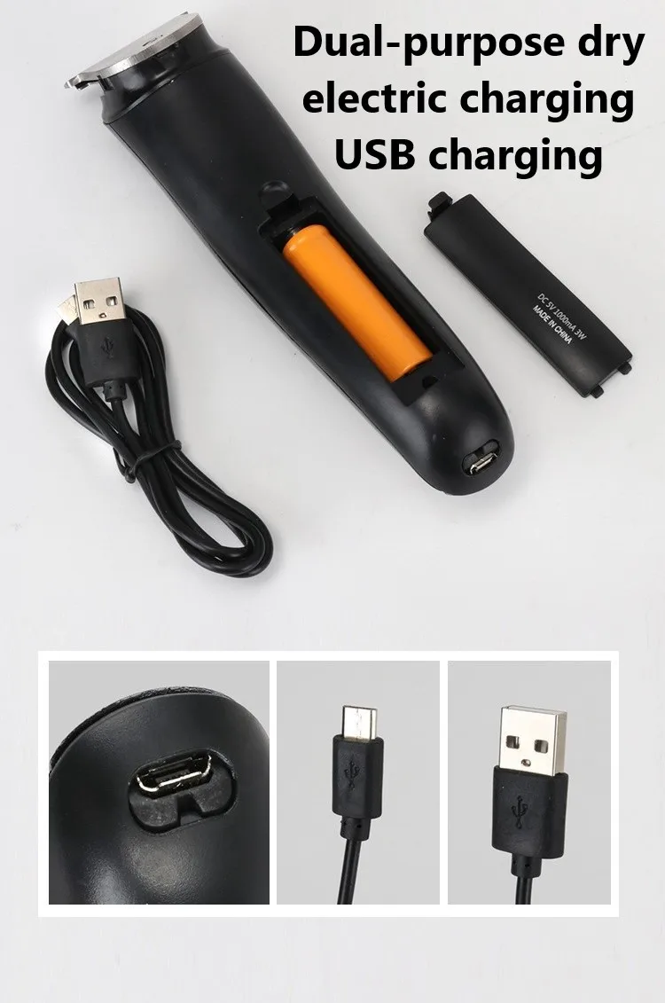 Kemei KM-1506 multifunktion aler usb haars ch neider wiederauf ladbarer elektrischer haars ch neider elektrischer rasierer bart rasierer haars ch neider keme – Detail 8