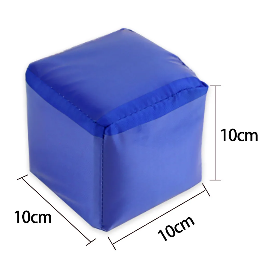 10cm Soft Big Dice Teaching Aids Safety Baby Cube Blocks Cognitive Cards Cognition Learning Educational Toys Classroom Supplies