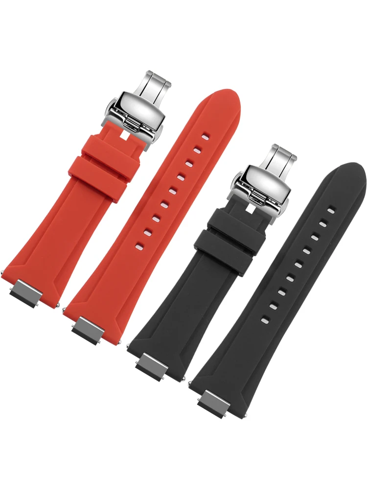 

Suitable for Tissot Super Player PRX Men's T137.410/407 Sports Waterproof Silicone Watch Strap