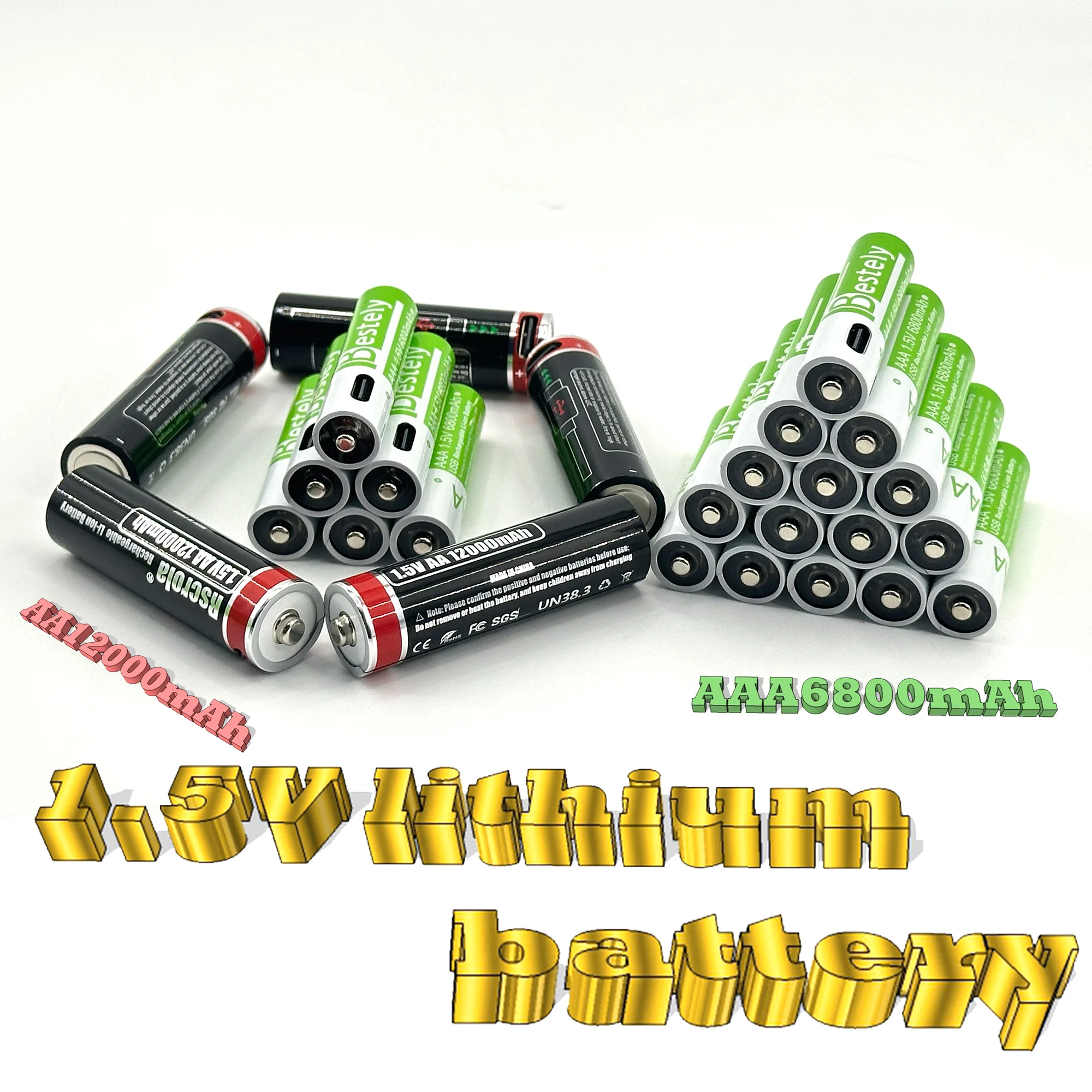 🔥Hot Rechargeable B…