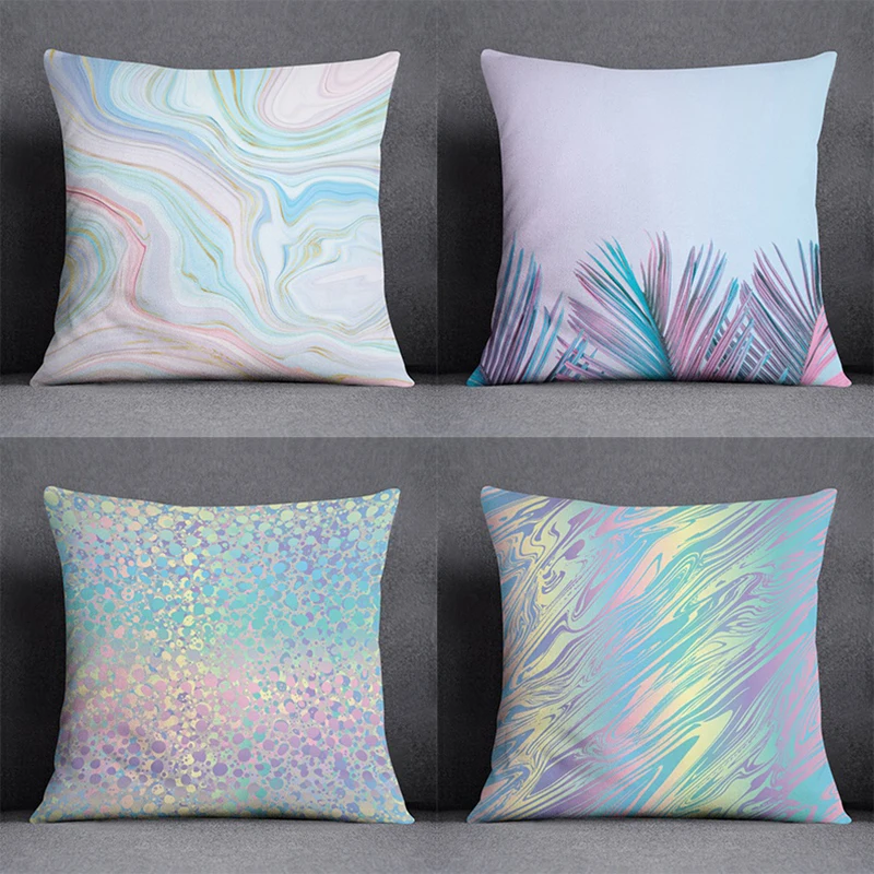 

Pillow Bedroom Sofa Car Cushion Cover case Rainbow Color Collection Gift Home Office Decor