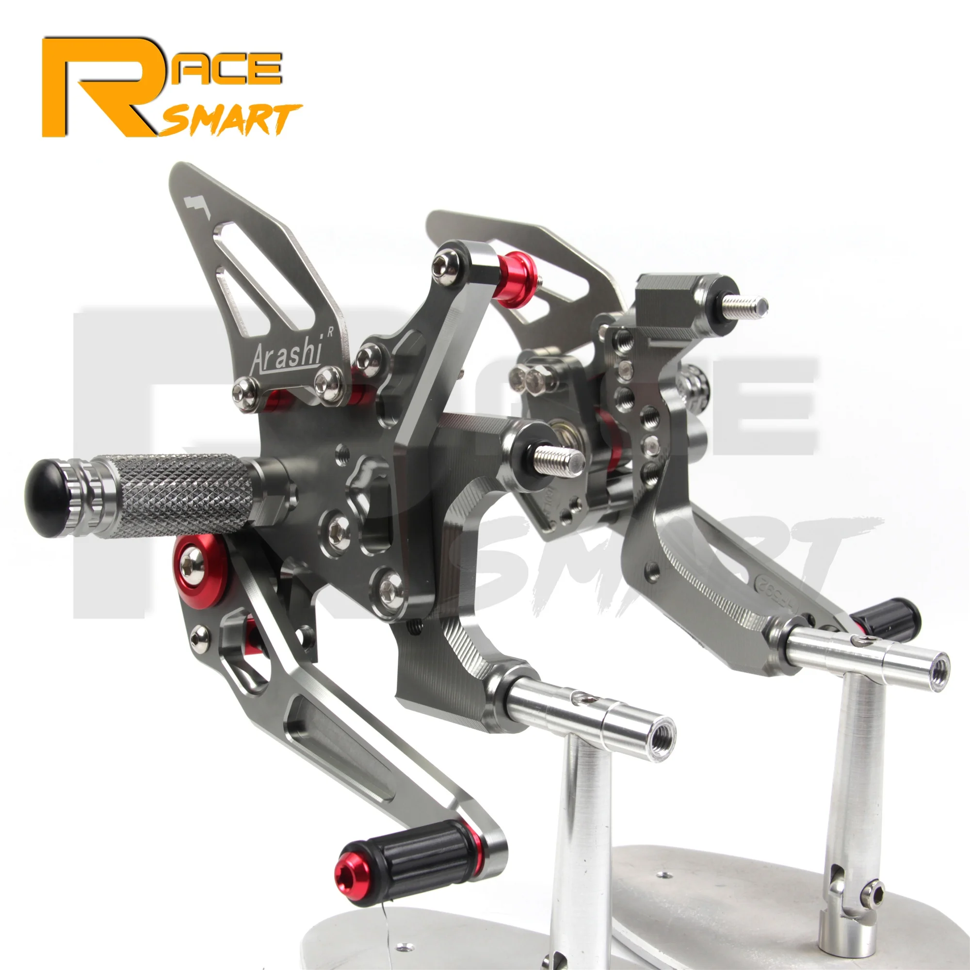 Adjustable Rearset For Ducati 959 Panigale 2016-2019 / V2 2020-2024 CNC Footpegs Rear Footrests Foot Rest Pegs Pedal