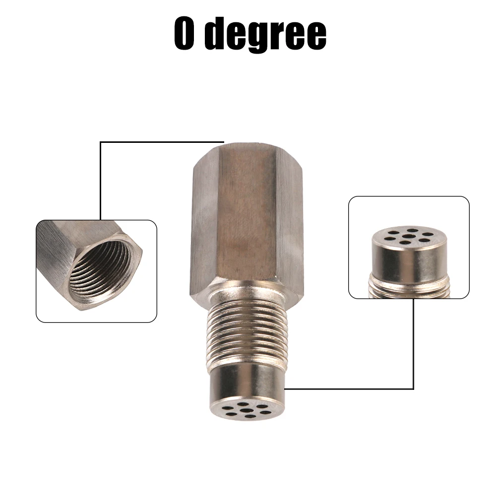 O2 Oxygen Sensor Spacer 90 Degree or 45 Degree O2 Bung Extension Catalytic Converter O2 Oxygen Sensor Extender Universal