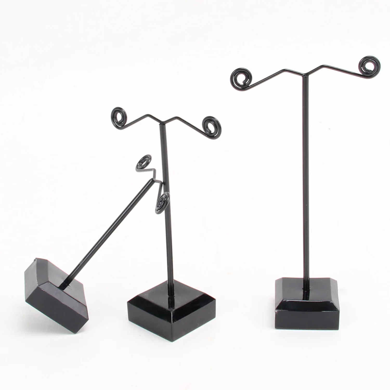 1pcs/3pcs Acrylic Material Earrings Jewelry Organizer Removable Display Rack Stand Holder Showcase Rack Iron Earring Frame Tools