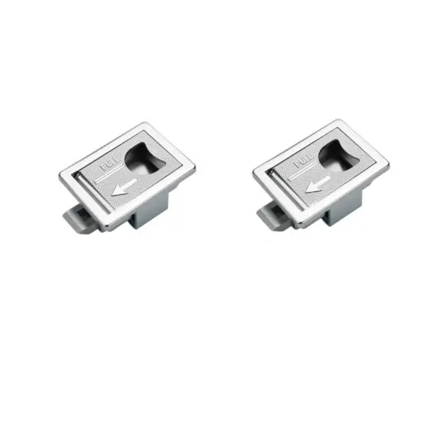 For RV-Grade Zinc Alloy Flush Mount Latch Lock for Industrial Cabinet Doors Requiring Quiet Reliable Engagement
