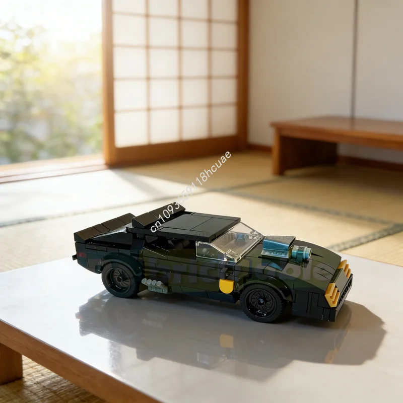 

302 детали MOC «Мад Макс: Интерцептор», модель спецавтомобиля, конструктор, игрушка для сборки, креативный подарок на Рождество