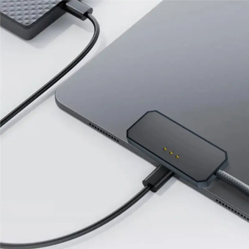 【PORTABLE】Smart Chip 2M PD 35W Magnetic Charging Cable Charger Line For Ipad Pro M4/M5 11Inch