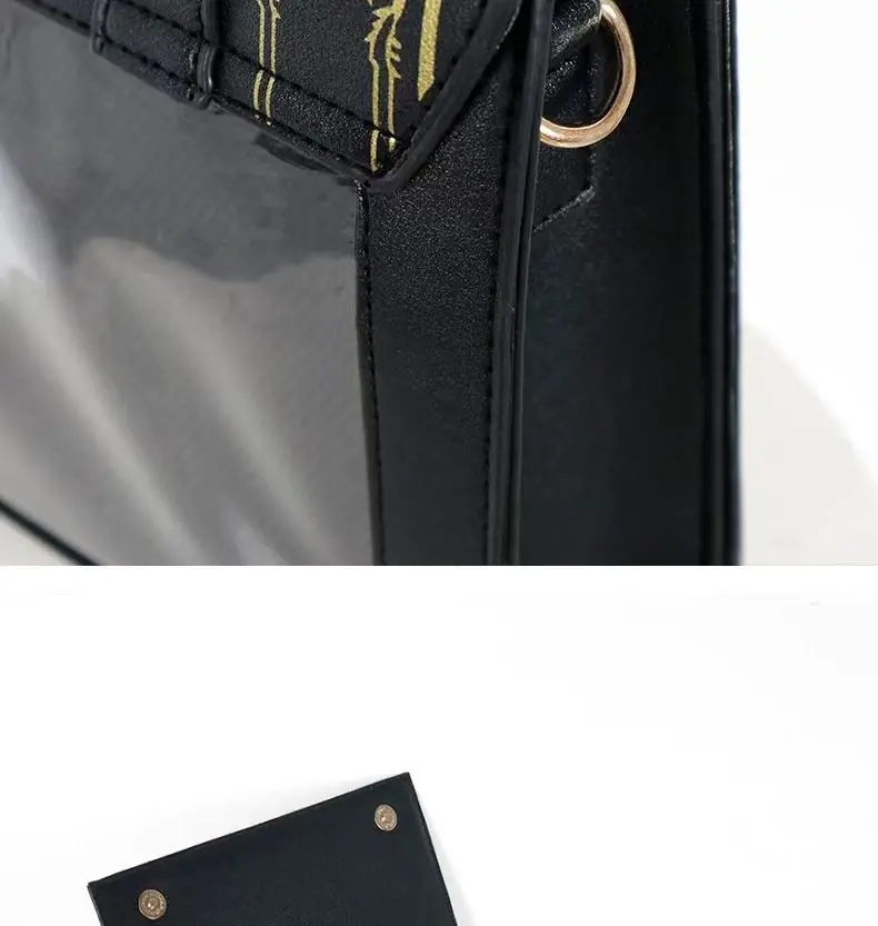 Anime Cosplay Magic Grimoire Rucksack Niedliche transparente Umhängetasche für Frauen Große Kapazität Studenten-Büchertasche für den täglichen Gebrauch – Detail 21