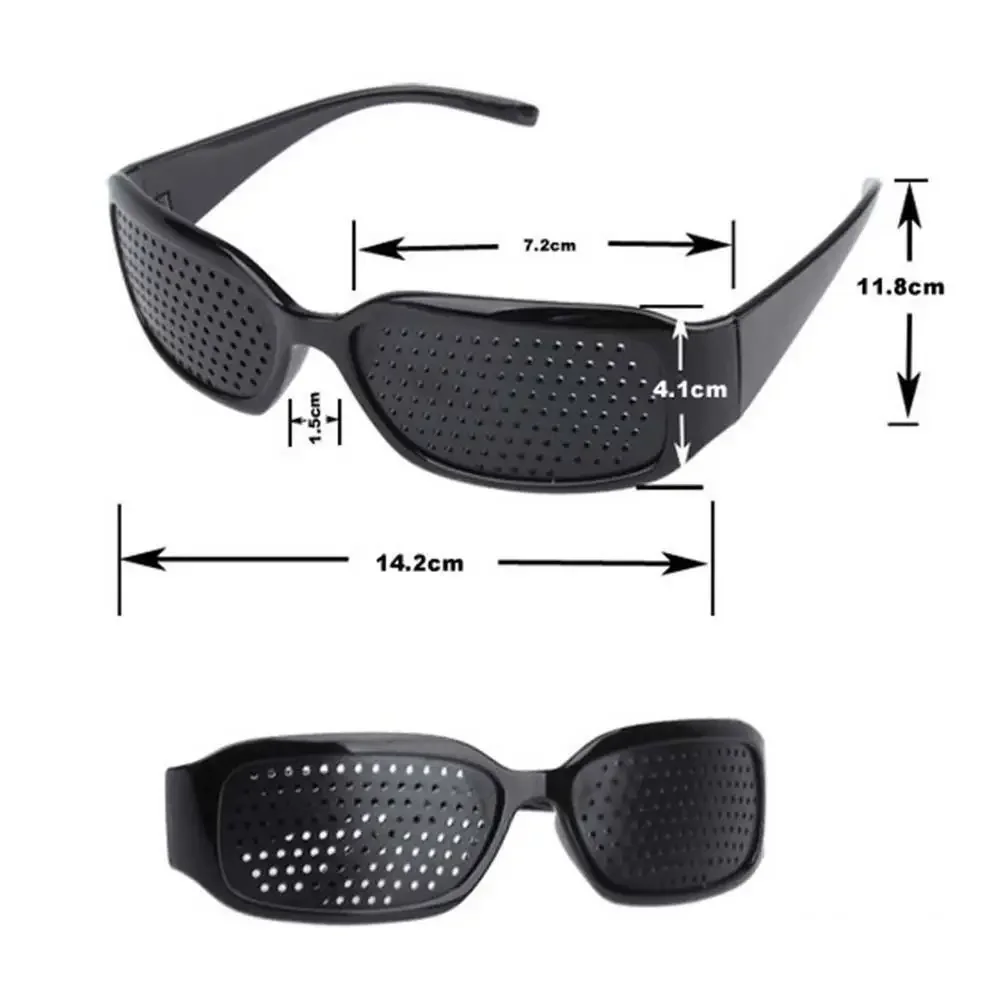 Anti-myopia Astigmatism Glasses With Holes Vision Correction Fatigue Pinhole Glasses For Men Women Eyesight Improvement Natural