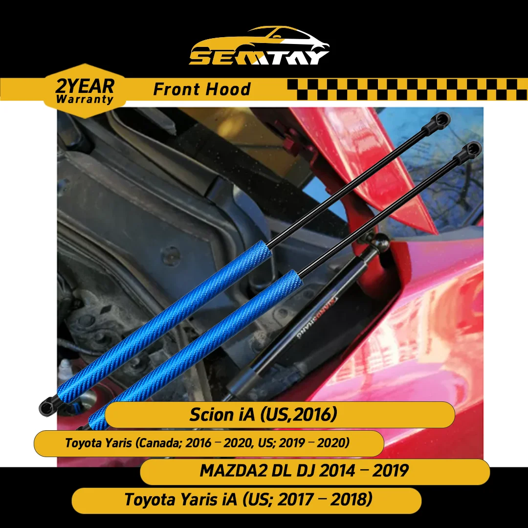 

SEMTAY Стойки капота Подъемник капота Пружинные амортизаторы Опоры для Scion iA 2016/Demio DL Модель Год Совместимая автозапчастина