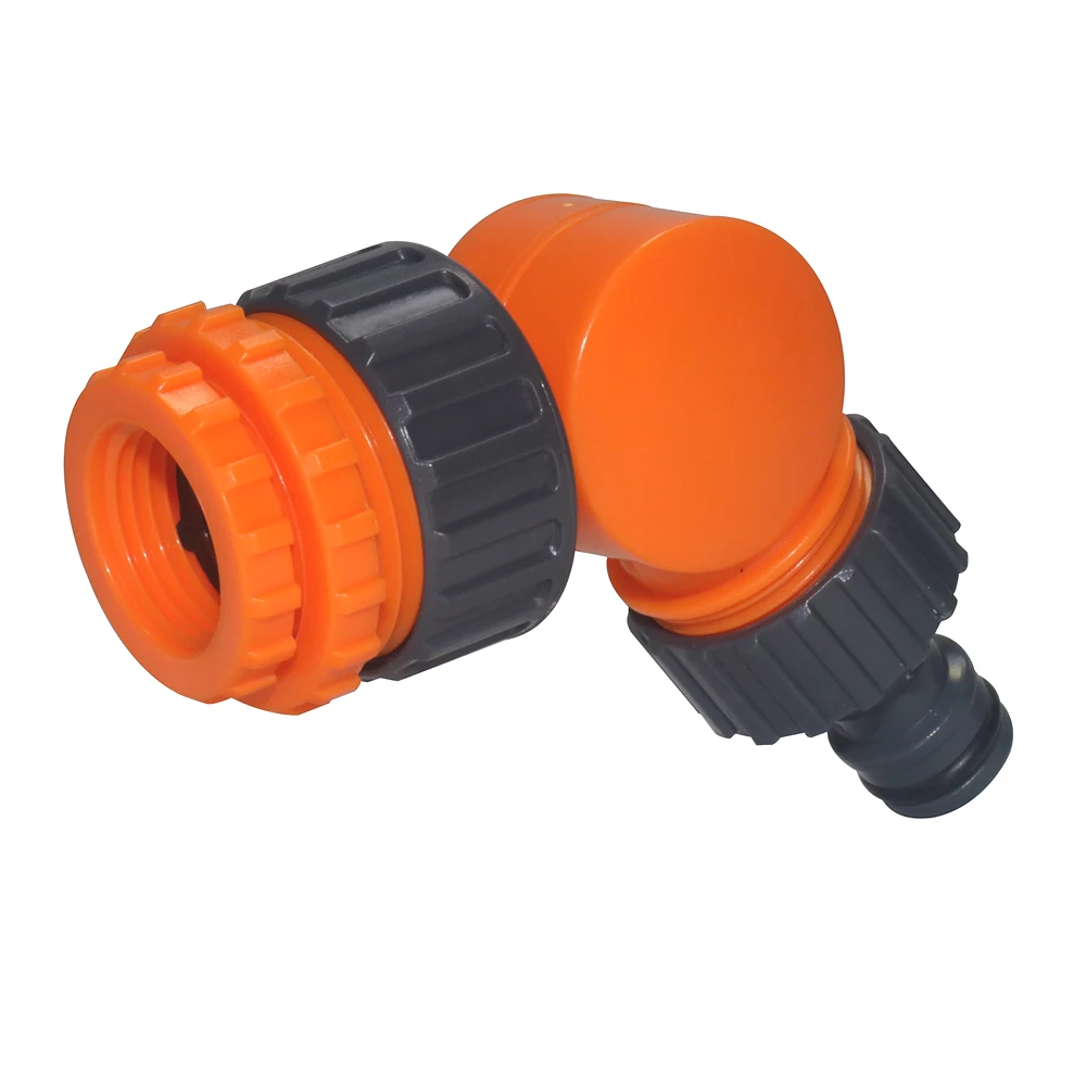 Garden hose connector, faucet adapter, rotating nipple, quick connect for watering and irrigating gardens