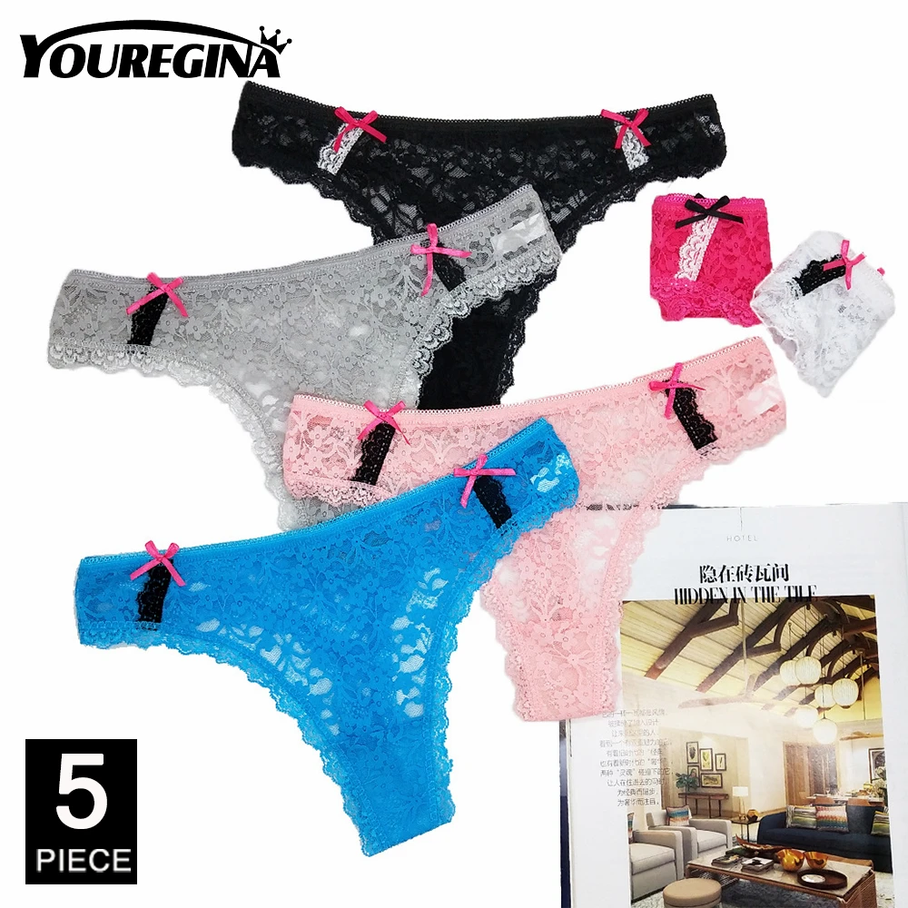 

Ladies Brand Pink Cotton Panties Sexy Lingerie Tanga Mujer Thong g string Femme Woman Underwear Female Panty Strings 5 pcs/lot