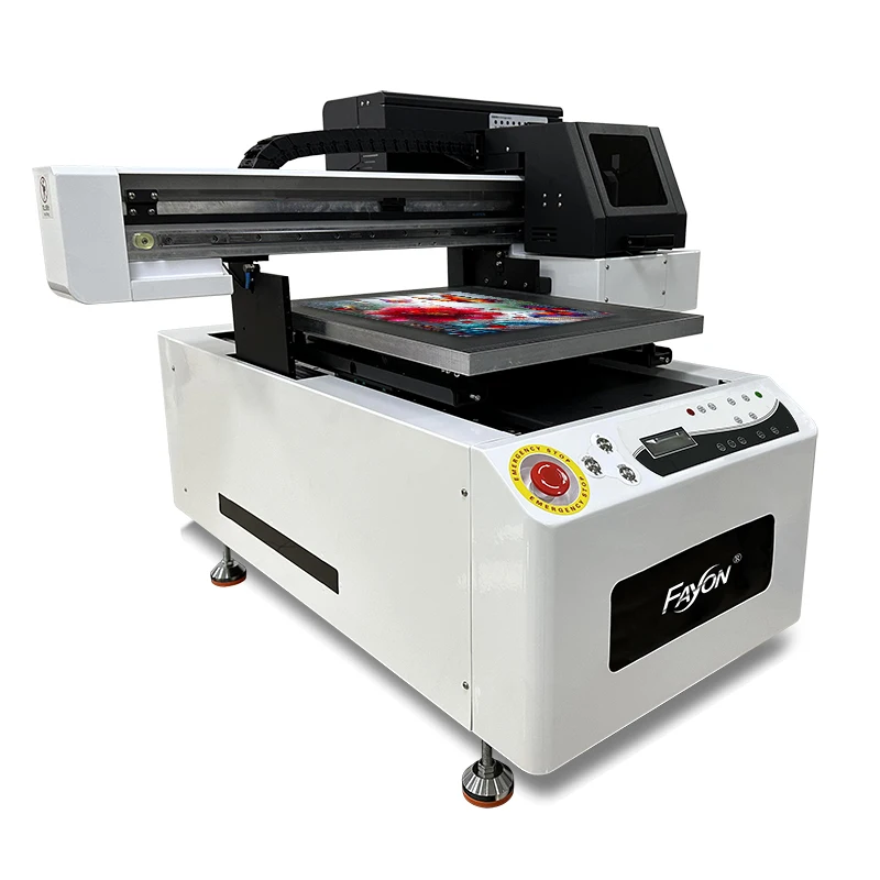 New mini Embossing UV Printer A2 AB Film Dual XP600 Printhead LED Uv Flatbed Machine