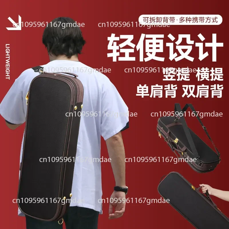 Violin case Single shoulder Double shoulder Lightweight pressure-resistant violin bag Protective cover Shockproof