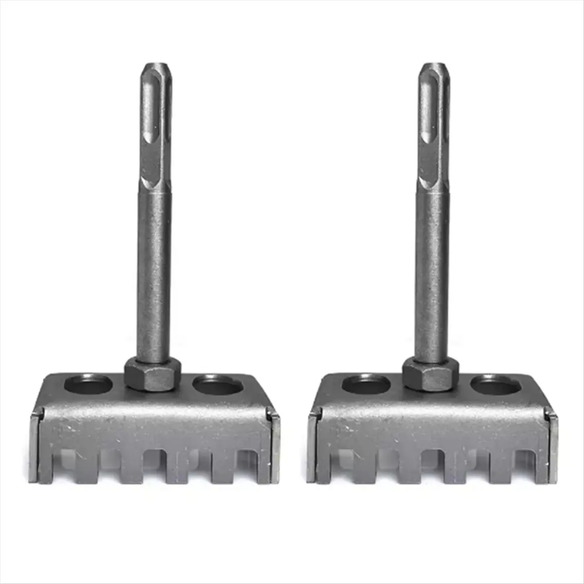 AA83 2pcs Square Hole Cutter for 86-Type Box Electric Hammer Hole Expansion Electrician Wall Socket Slotting Installation