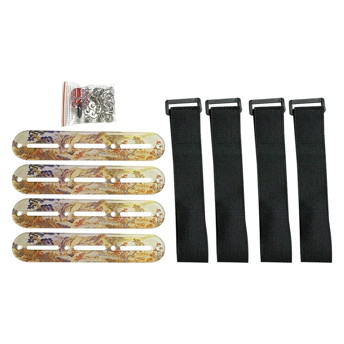 

A72P 1 Set Side Tensioners for Embroidery High Elasticity Fabric Tension Embroidery Clamp Adjustable Fabric Fastening Clip D