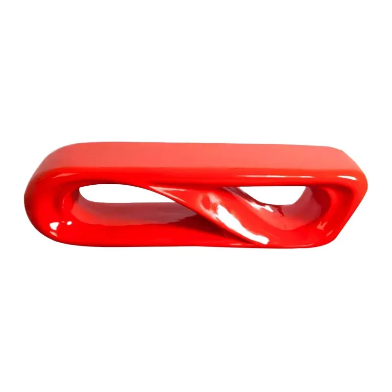 

Shopping mall FRP leisure outdoor park public area rest bench creative day character shape waiting