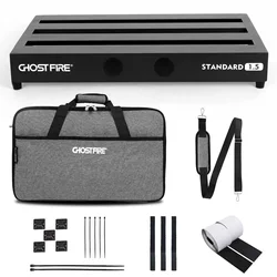 Ghost Fire Stock Available Universal Guitar Effect Power Pasting Board Bracket Effector Stand Pedalboard Guitar Pedal Board