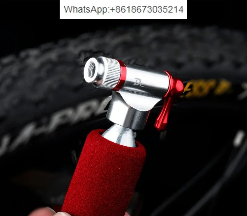 Portable CO2 inflatable valve, bicycle tire, carbon dioxide replenisher 16G CO2 small cylinder air valve