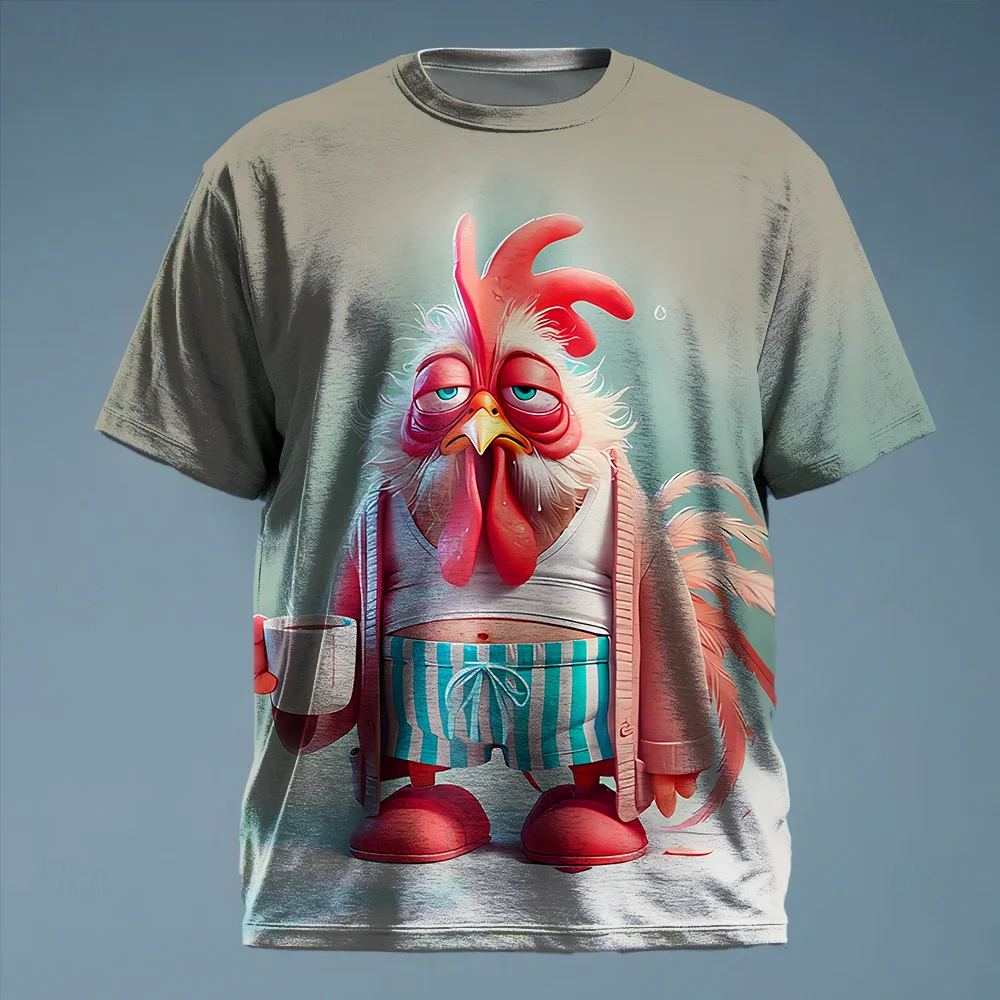 

S-9xl plus size Big & Tall Short Sleeve (Christmas Element) Stylish Red-Green Hues, Lightweight, Fits Guys for All-Day Comfort