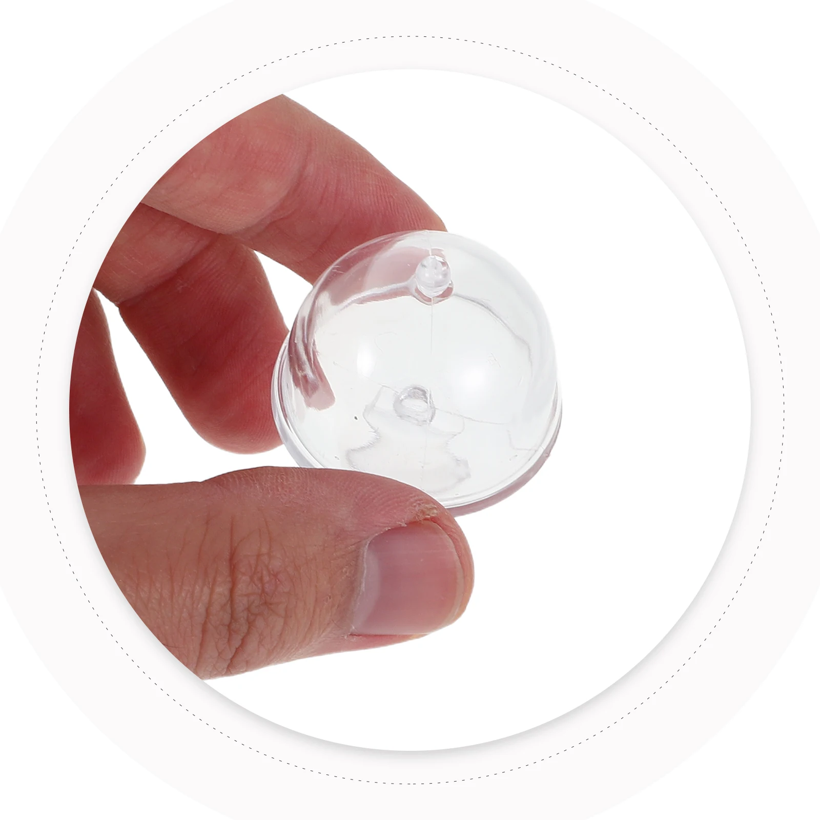 

30 Sets Simulation Small Dessert Cups with Lids Dollhouse Tiny Ice Cream Containers Transparent