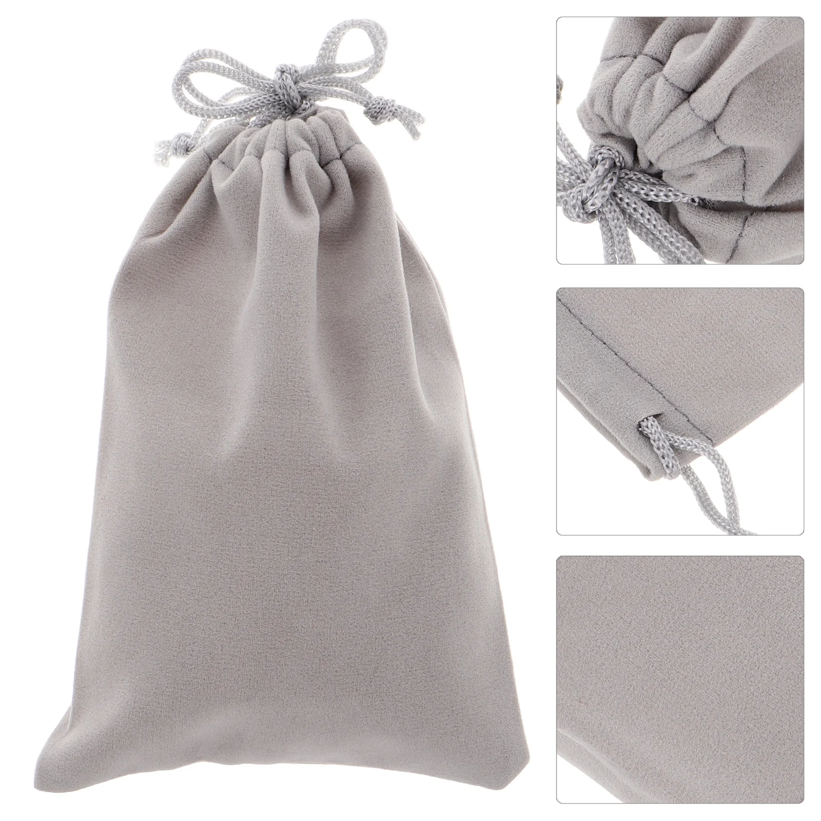 

Ocarina Protection Bag Bridesmaid Jewelry Hole Drawstring Jewellery Bags Flannel Coin Travel
