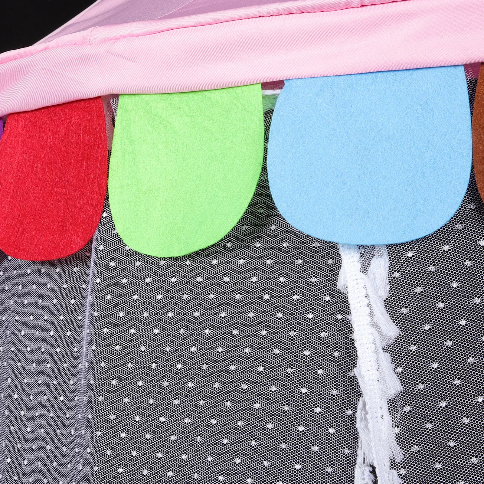 

Half-Moon Hanging For Indoor Outdoor Dome Shape Play Tent Bedside Reading Corner Canopy Shelter