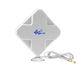 Antena Wifi 4G LTE de alta ganancia, amplificador de señal, 35dBi, Mimo, SMA, TS9, 3G, GSM, para módem de enrutador de punto de acceso móvil Huawei