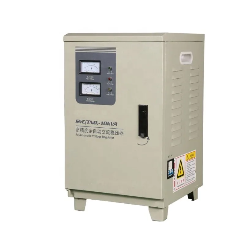 SVC-10KVA phase AC voltage stabilizers regulator