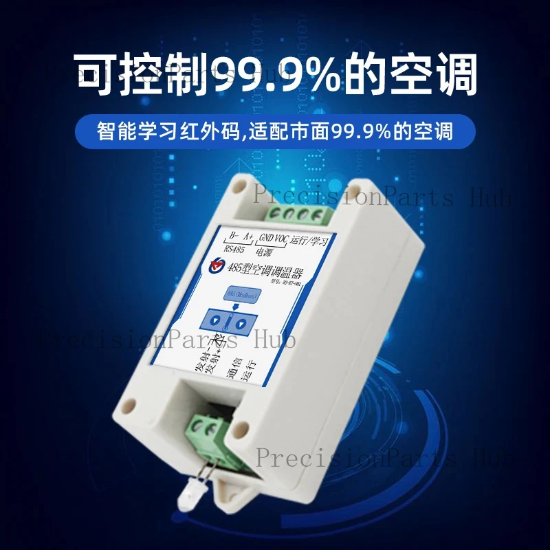 485 Air Conditioner Thermostat Modbus Protocol Learning Infrared Air Conditioner Controller Industrial Air Conditioner