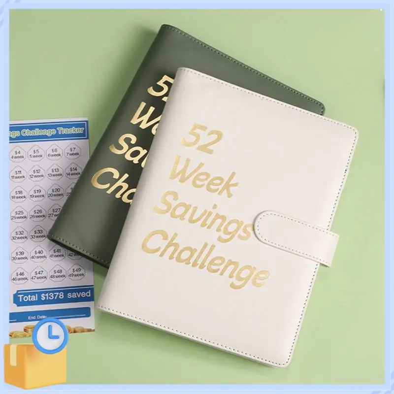 Populaire 52-weekse geldbesparende uitdagingsbinder met geldenveloppen om te besparen, A5 budgetbinder spaaruitdagingenboek roze hoog