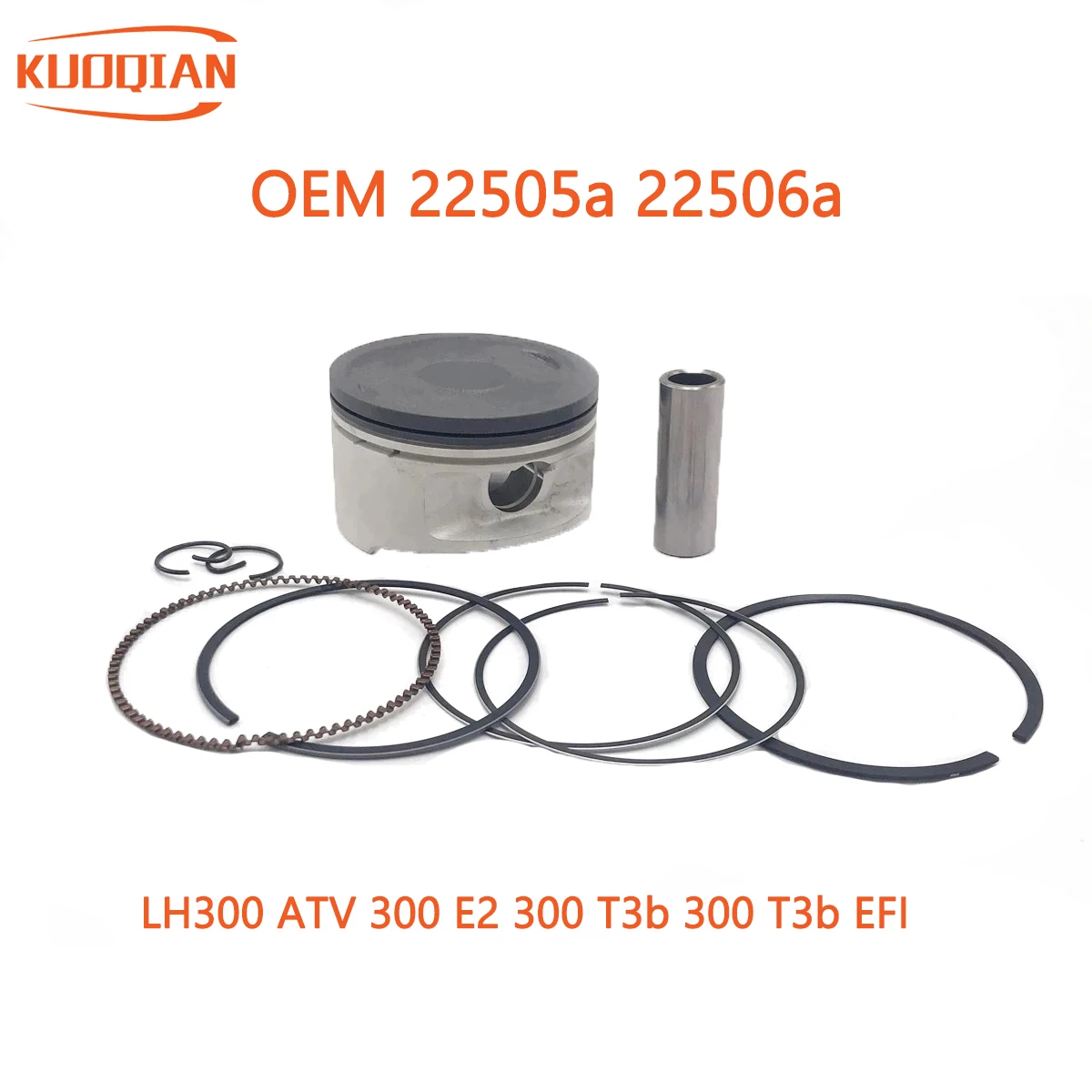 

Piston kit For Linhai LH 300 ATV UTV GO KART Repair Parts Linhai code 22505a 22506a