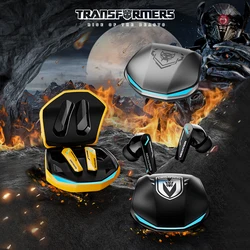 Original TRANSFORMERS TF-T10 Bluetooth 5.4 Earphones Gaming Low Latency Headphones Choice Gamer Music Dual Mode Wireless Earbud