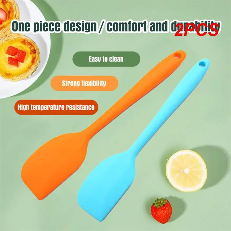 Raspador de barra agitadora de 2 piezas, cuchillo colgante pequeño de una pieza, suministros de barra de cocina cómodos y duraderos, raspador de crema, Gel de sílice