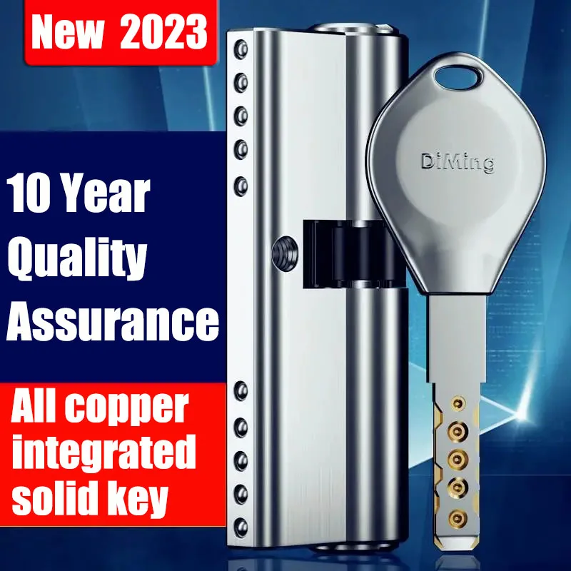 8 key anti-theft door round cylinder lock entry door round cylinder lock outdoor door lock family lock door lock lock core