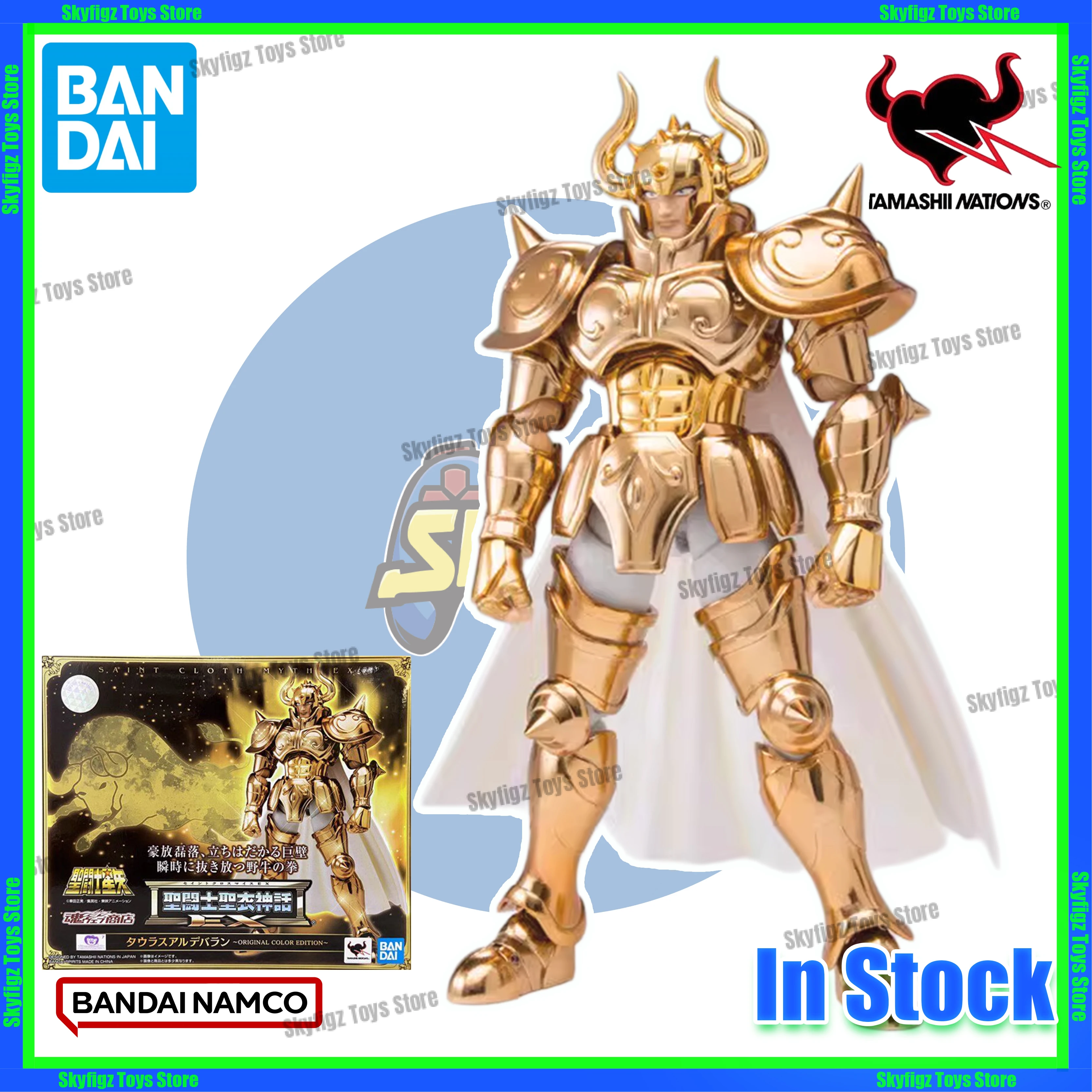 

В наличии: Коллекционная фигурка Bandai Soul Limited Holy Cloth Myth EX Original Color OCE Taurus Aludiba, готовая к отправке, подарок для коллекционеров