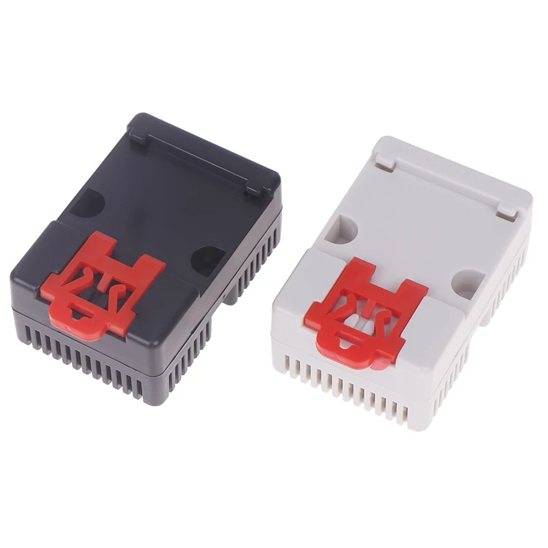 Temperature And Humidity Sensor Housing 4-07 65x46x29mm Rail Electrical Junction Box Chassis