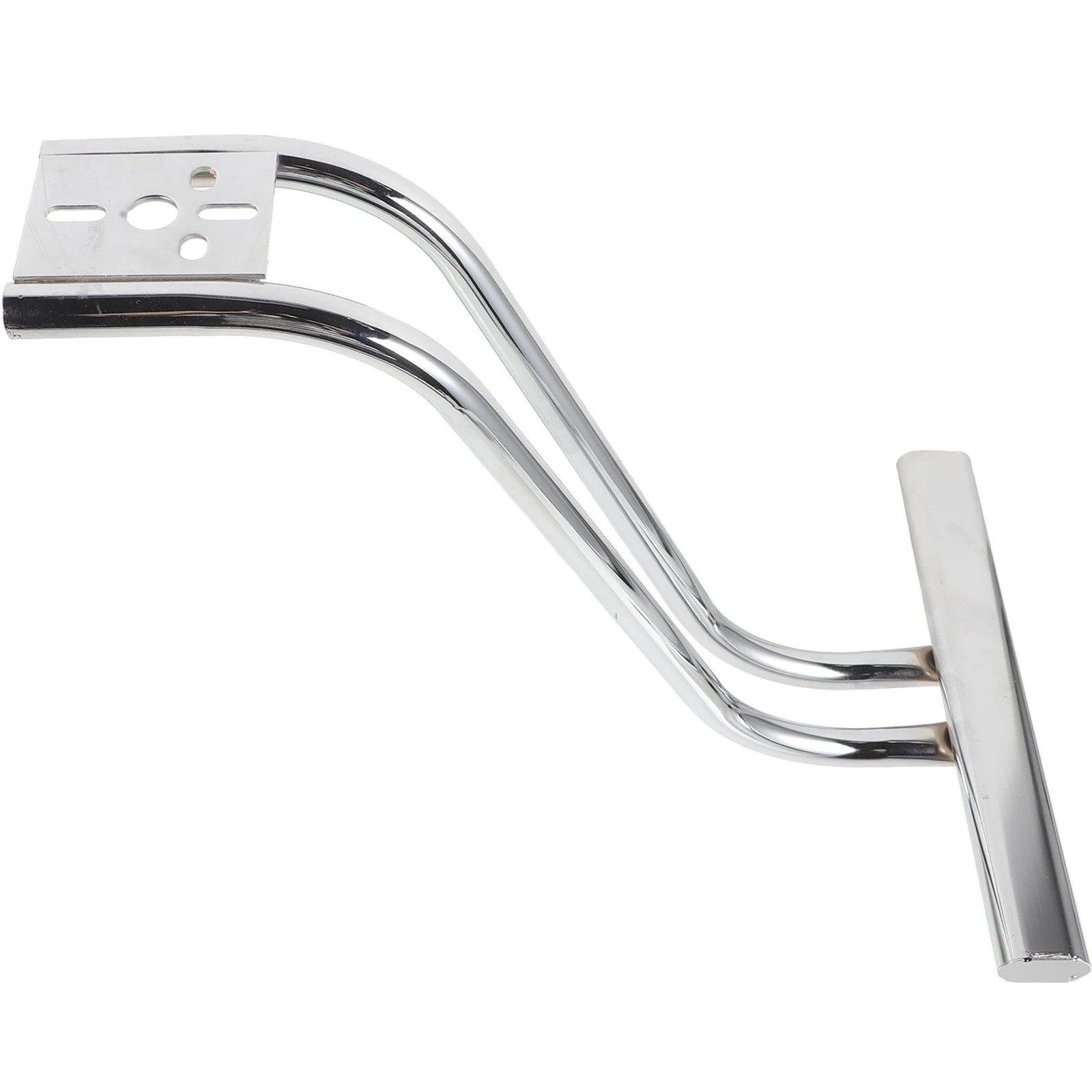 

Salon Barber Chair Foot Rest Heavy Duty Stainless Steel Tripod Pedal Adjustable Universal Fit Hairdressers Furniture Parts