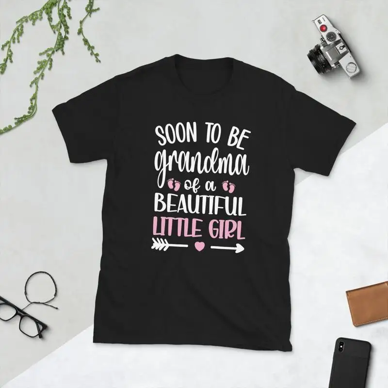 Soon To Be Grandma Of A Girl Future T Shirt