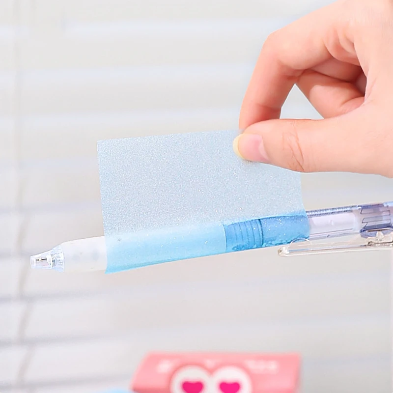 105 folhas de notas pegajosas extraíveis, notas pegajosas portáteis, transparentes, coloridas, à prova d'água, autoadesivas