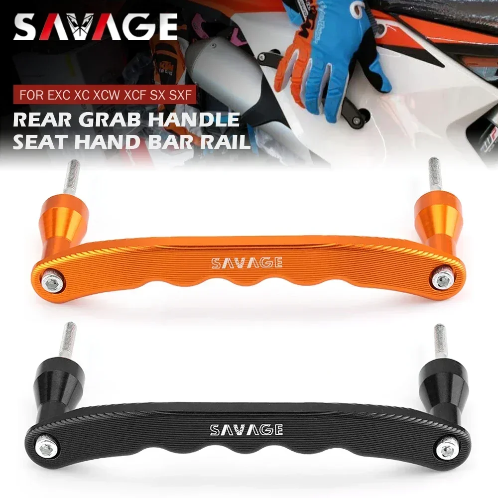 Poignée de poignée arrière pour XC XCW XC-F XCF-W EXC EXCF SX SXF 125 150 200 250 300 350 450 500 530, levier de main courante d\'accessoires de moto