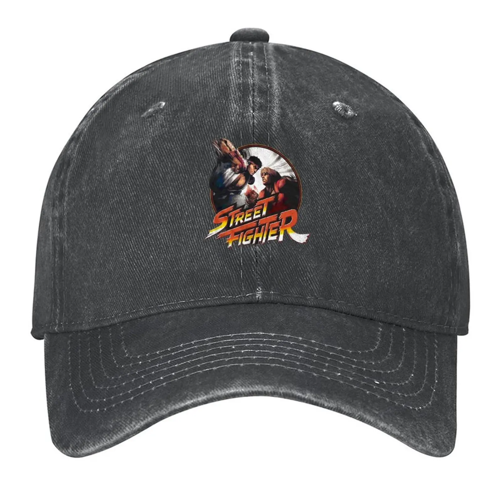 

Street Fighter - Ryu and Ken Baseball Cap New In The Hat Luxury man cap party Hat Anime Hat Mens Hats Women's
