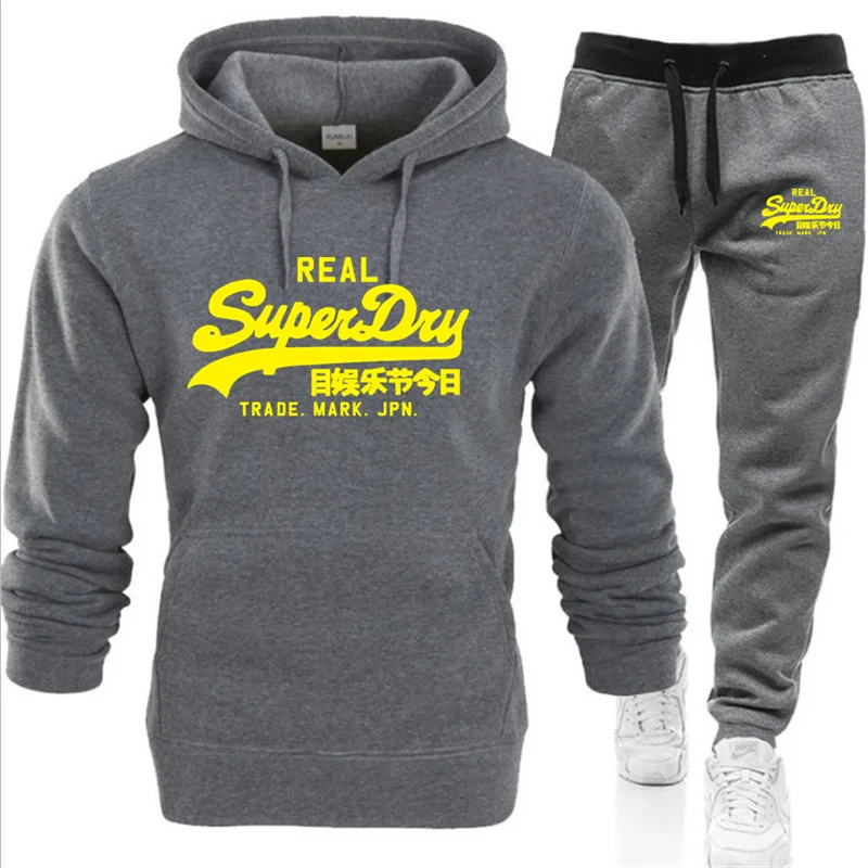 Hoodie Pants 2 Piece Sets Basketball Pullover Men’s Clothing Sweatshirt Tracksuit Women Sportswear Clothes for Men Tracksuit Men