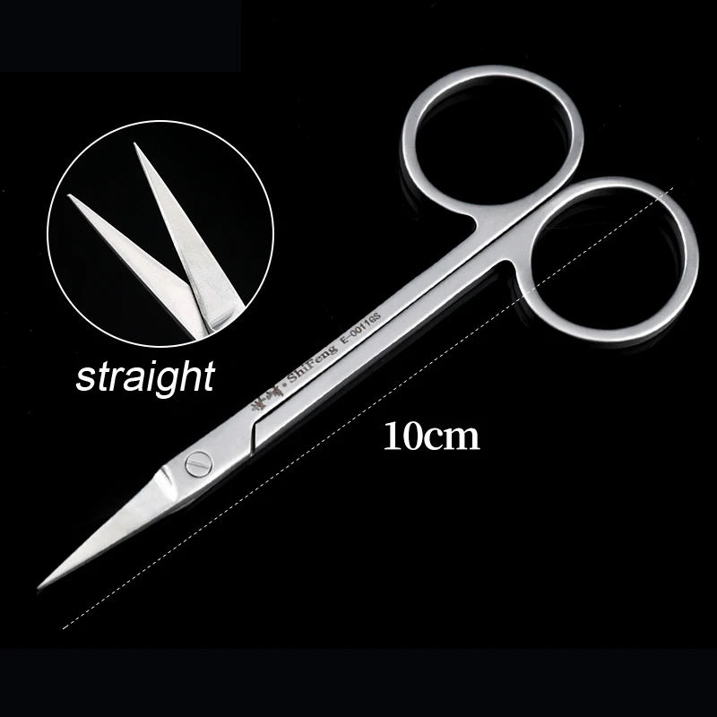 

1pcs Double eyelid suture scissors ophthalmology eye scissors buried thread tissue scissors, surgical instruments