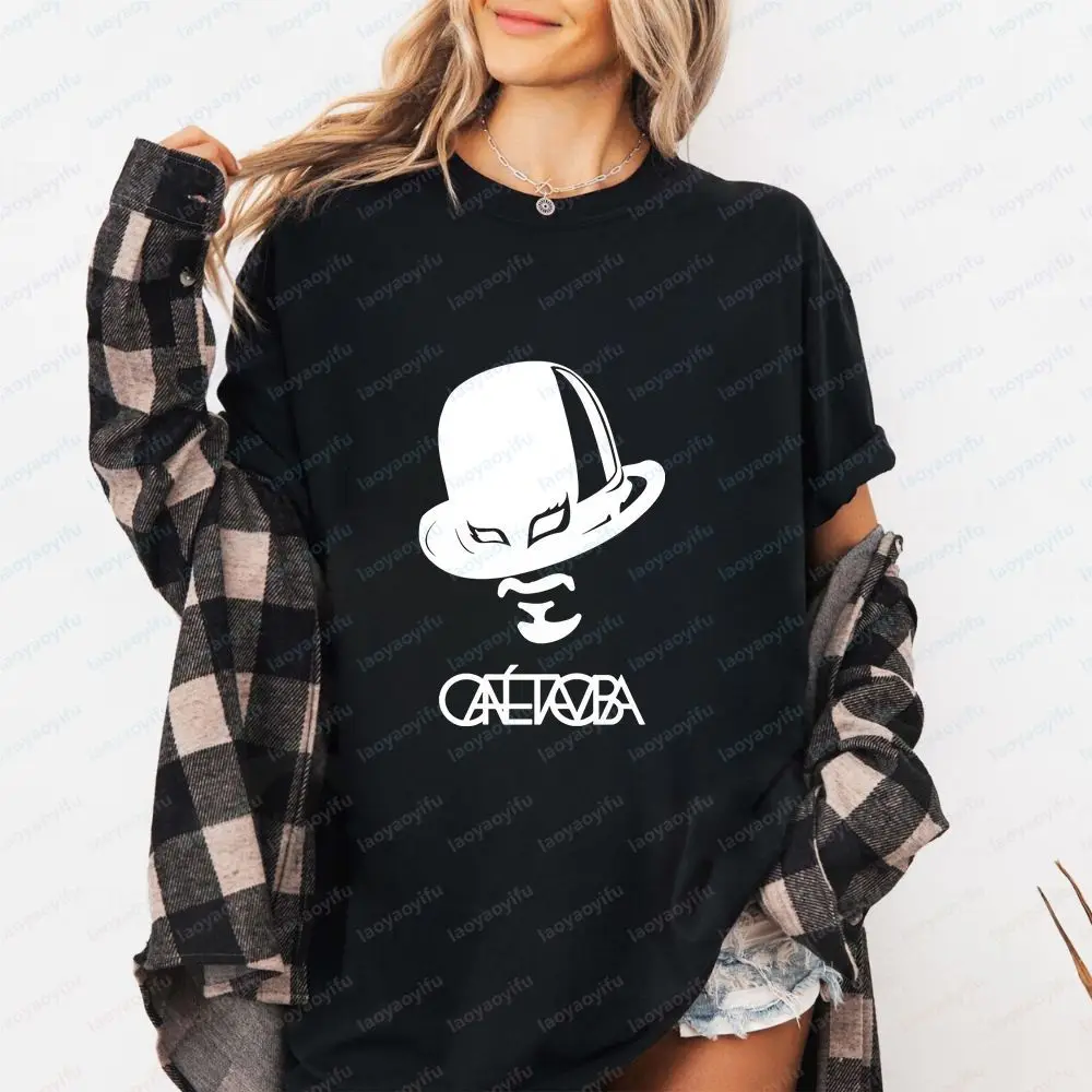 Cafe Tacvbas - Rock Band Summer Casual Trendy Multi-Purpose Short-Sleeved T-Shirt for Both Men and Women with Round Neck Design