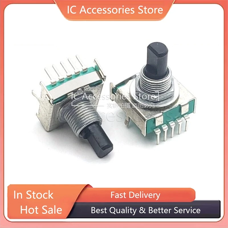 2PCS RS17 Type Rotary Switch Conversion Switch Gear Switch 1*2 Gear Half Shaft 15MM Band Switch