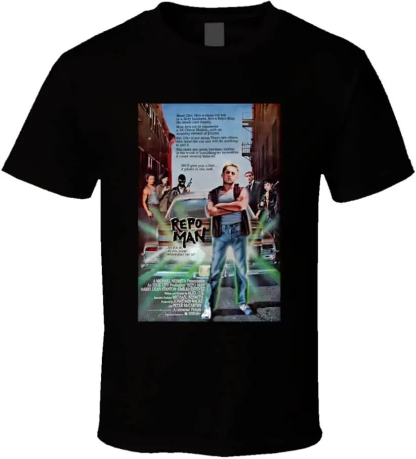 Repo Man 80s Movie Fan T Shirt