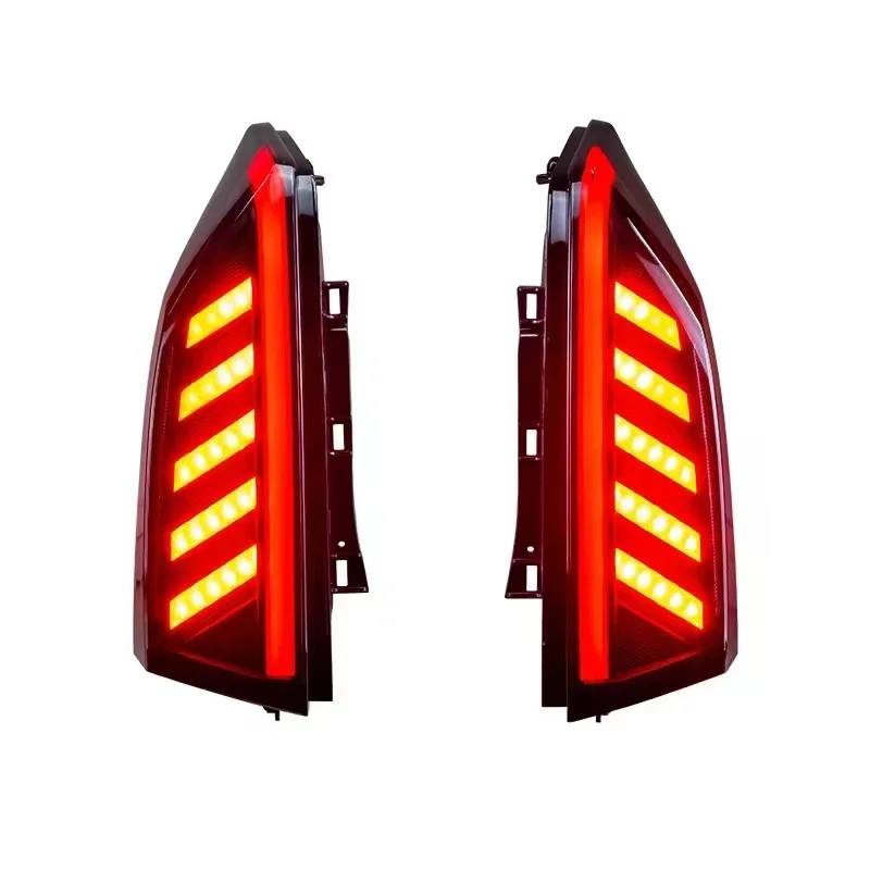 المصابيح الخلفية LED الحركة لكاديلاك ATS 2014-2017 تعديل LED الضوء الخلفي سيارة الخلفي الخلفي مصباح اكسسوارات السيارات