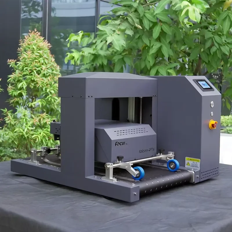 Desktop Mini Automatic Flatbed One Pass Pigment Ink Inkjet Printer Print Head for Paper Bags & Cardboard