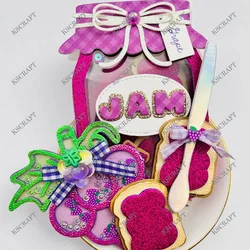 KSCRAFT 3D Jar Box Cutting Dies Stencils for DIY Scrapbooking Decorative Embossing DIY Paper Cards
